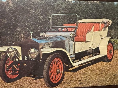 1909 ROLLS-ROYCE SILVER GHOST - Postcard PC