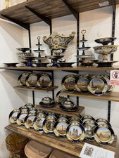 Paris porcelain service - Lahoche, crystal staircase circa 1850