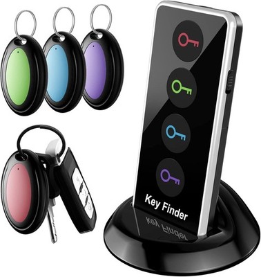 Remote Finder, 4 Stück Find My Keys Gerät | Stick on Remote Finder, T