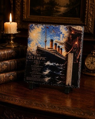 RMS OLYMPIC GRAND TREPPE ARTIFACT | Nr. 4of 20 | AUTHENTIC WOOD | COA 3/20