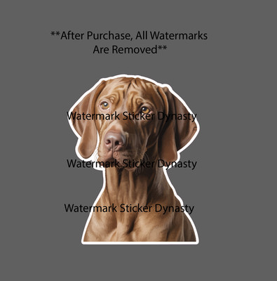 Vizsla Sticker Waterproof Decal Dog Breed Animal Family Friend Gift NEW