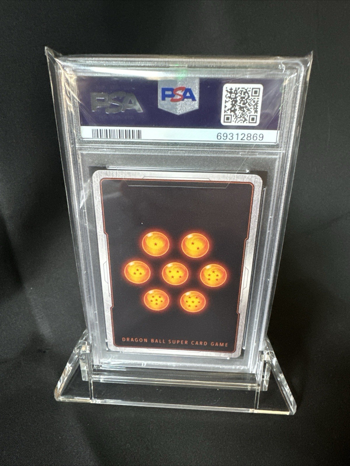 2022 Dragon Ball Super SS4 Son Goku Protector of the Earth BT11-034 PSA 10 view 2
