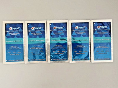 3D Whitestrips    Teeth Whitening Strips   5 Treatments