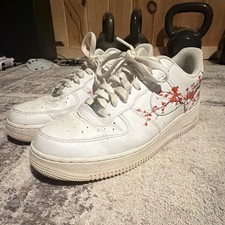 Air Force 1 With Custom Cherry Tree & Dragon ...