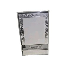NUEVO 50 Amscan Fiesta Perfecto Platino Damasco Imprimible Kit de Invitaciones de Boda