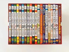 A Library of Diary of a Wimpy Kid 1-21 Books Complete Collection Boxed Set Pa...