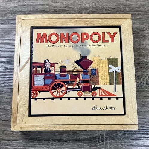 Monopoly Nostalgia Edition (2001) - Parker Brothers Hasbro - Vintage Style