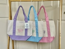 Trader Joe's THREE Mini Tote Bag BUNDLE