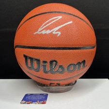 Luka Doncic Autographed Signed Basketball Los Angeles Lakers #77 COA Hologram
