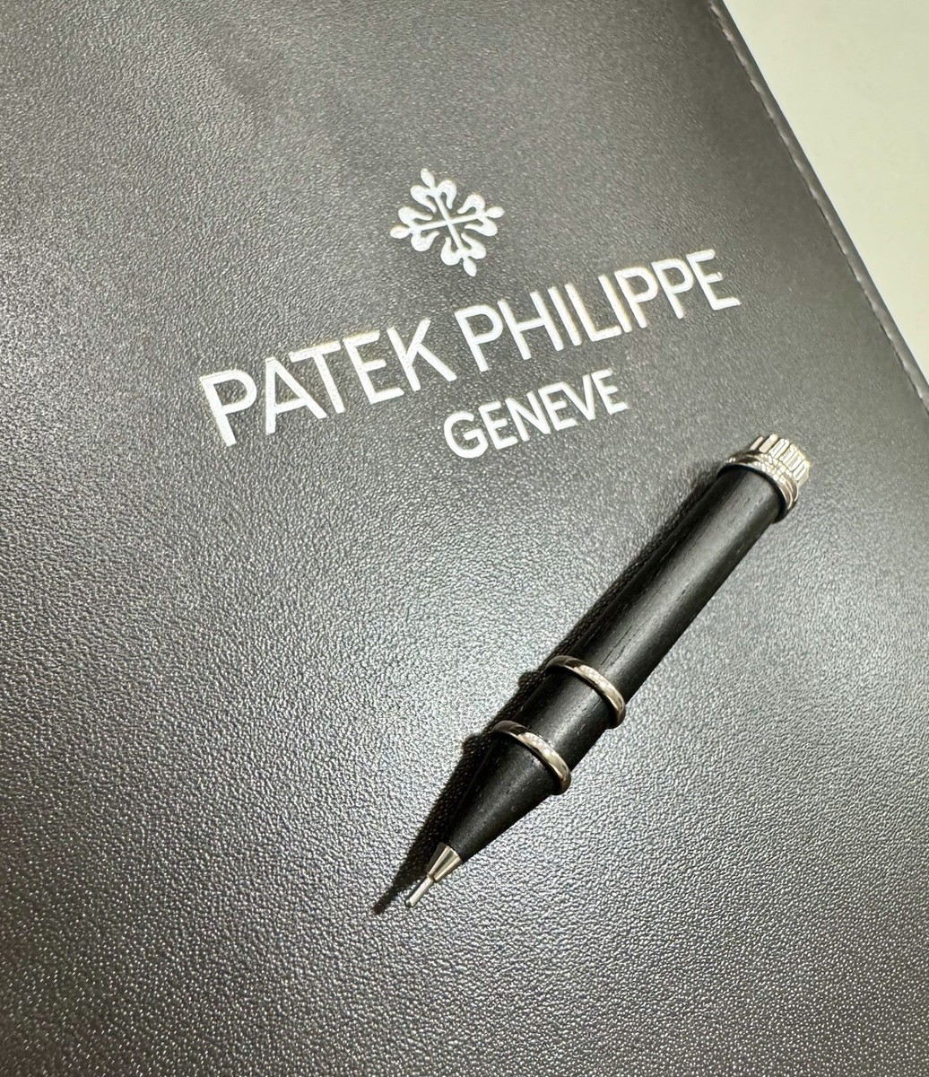 Patek Philippe プッシュピン 750 Authentic Patek Philippe 18k 750 White Gold Watch Pin Pusher