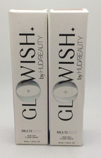 GloWish by Huda Beauty Multi Dew Skin Tint, 07 Tan Light, 1.35 oz, New, 2/PACK