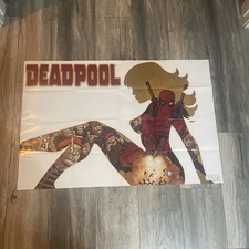 Vintage Deadpool Foldout Promo Poster Marvel ...