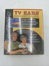 TV Ears Digital Wireless Headset System Base Headset Power Cord Antenna