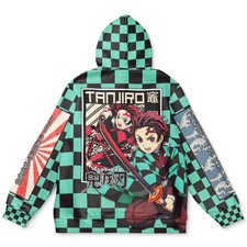 Kamado Tanjiro Haori Demon Slayer Streetwear 3D Hoodie