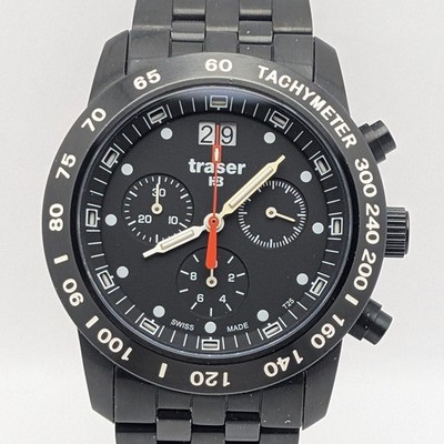 traser H3 CLASSIC CHRONOGRAPH BIG DATE PRO BLUE T4004.357.37.01 Black Watch 40mm
