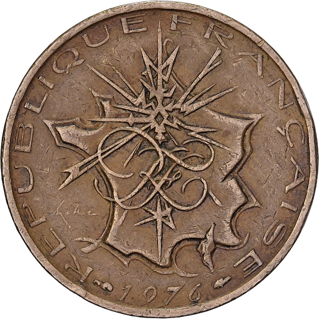 Nickel-Brass 1976 French Coins for sale | eBay