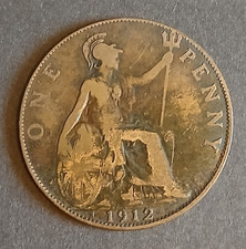 1912 H One Penny KGV (JB332)