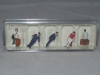 Preiser 10570 Chinesisches Bahnpersonal, Reisende 1:87 / H0 Neu + Ovp