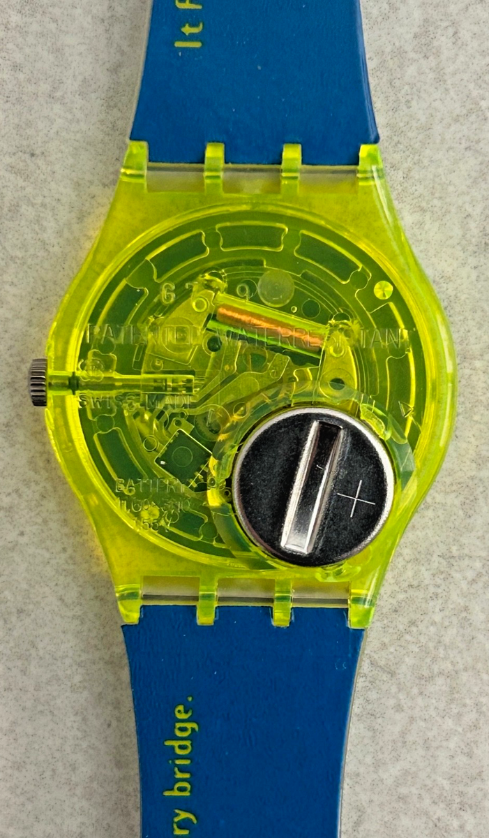 Swatch Gent Original GJ120 Passage to Brooklyn Watch 1997