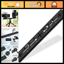 300mm Dual Dovetail Quick Release Extender Rail Sliding Plate for Cameras