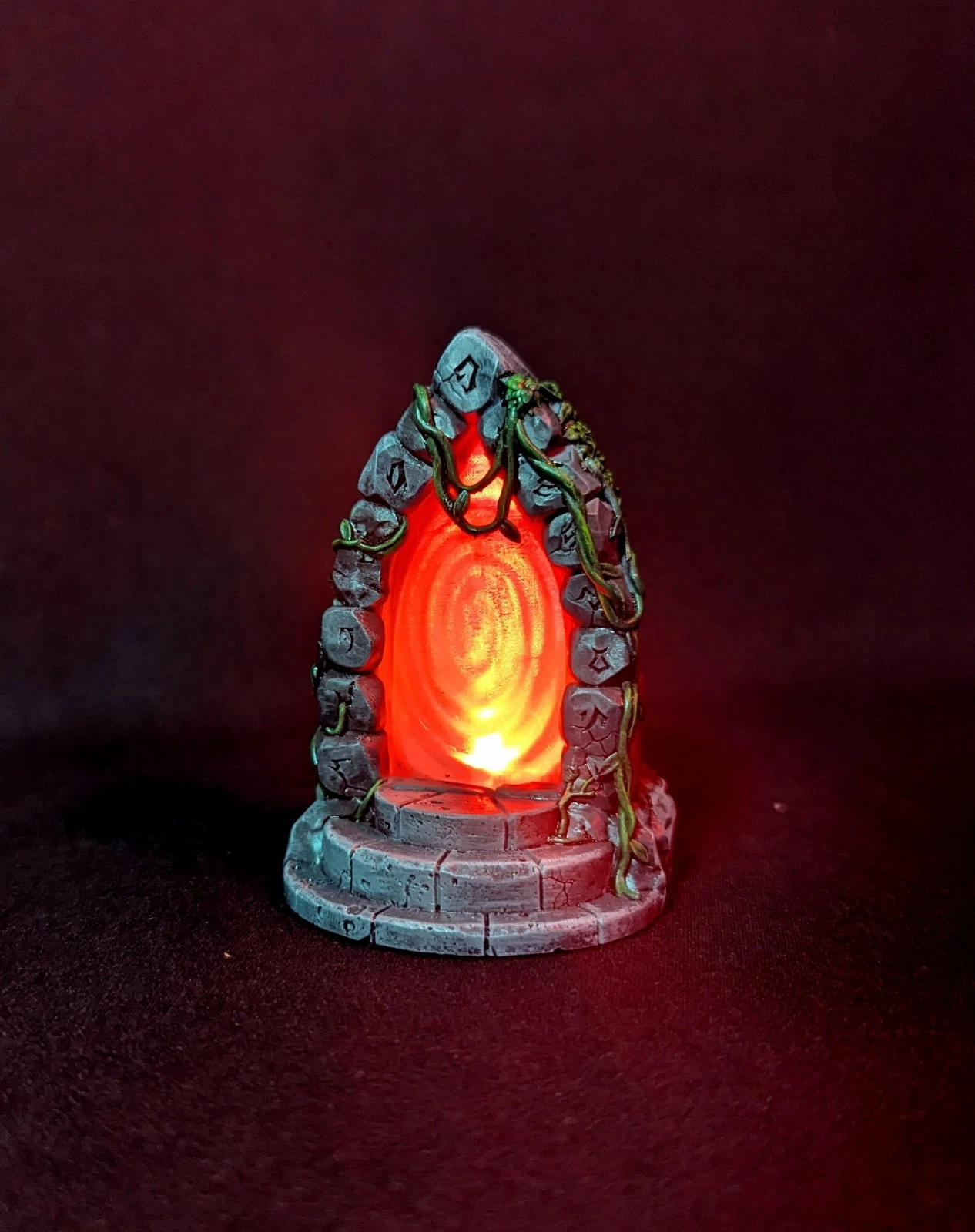 Glowing Summoning Portal Terrain Compatible with 28mm 32mm Tabletop RPG - photo 4