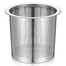 Stainless Steel Mesh Coffee Filter Tea Strainer for Kitchen Coffee Shop 7 cm
