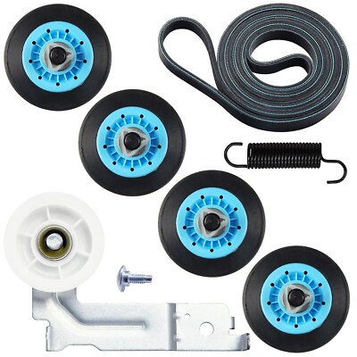 DC97-16782A  SamSung Dryer Repair Kit For Roller 6602-001655 Belt DC93-00634A