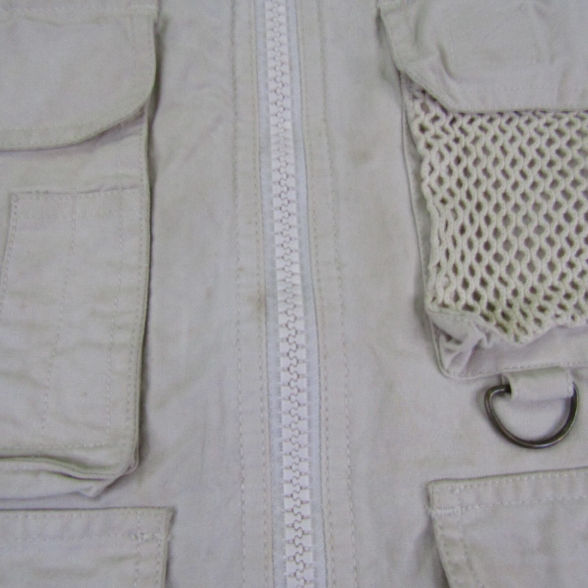 Gilet Vintage Banana Republic Homme L Kaki - Safari Photographe
