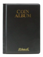 Whitman Coin Album, Compact Storage for 2x2 mylar flips,60 Pocket