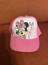 Disney, Minnie Mouse, Youth Hat, Pink, Adj Size, Officially Licensed, NWT