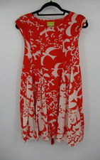 ANTHROPOLOGIE Womens Dress XS Maeve Indiga Swing Back Lace Up with Tassels Boho