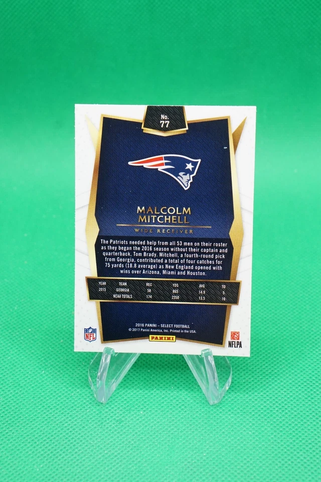 (3 Cards) 2016 Select Base Concourse #77 Malcolm Mitchell TU1 - Image 4 of 4