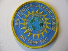 GSA Girl Scouts Lake Erie Council  Cleveland Ohio OH Patch NOS New Free Shipping
