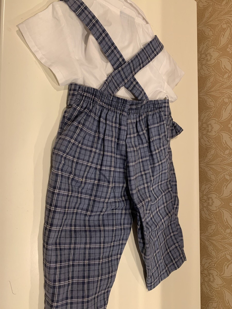 NEW Boysland Baby Boy Size 6-9 Months Shirt /Bow Tie Trousers
