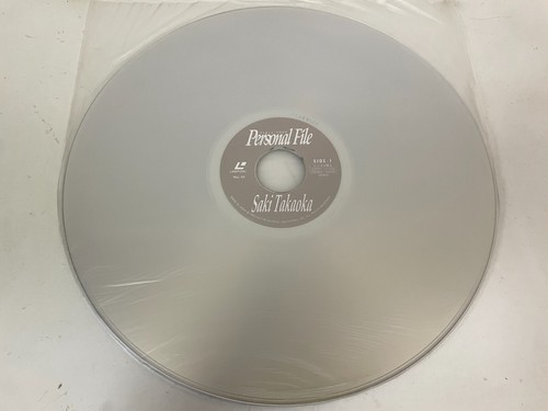 Saki Takaoka - Personal File 1992 Laserdisc LD Idol Japan VILL-55 W/Obi - Picture 4 of 4