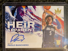 2022-23 Panini Court Kings Heir Apparent Paolo Banchero Magic Rookie Auto #/199