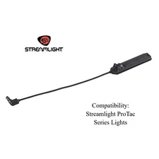 Streamlight ProTac Remote Pressure Switch, 6" Latching w/TEN-TAP Program #89008