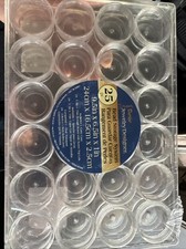 3 Three total - Dario Bead Storage Systems 24 Screw Lids - new all same size