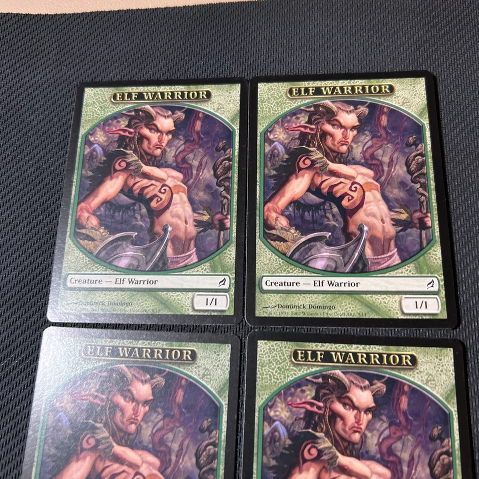 Elf Warrior Token 9/11 Magic The Gathering Mtg Lorwyn Card 4 - Image 2 of 4