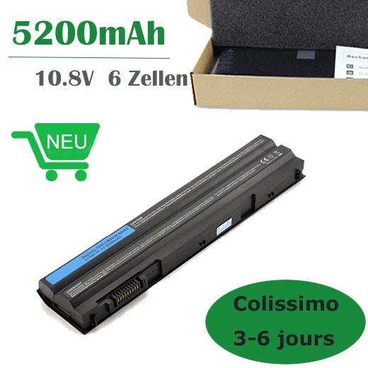Batterie pour Dell Latitude E5530 haute autonomie 6 cellules