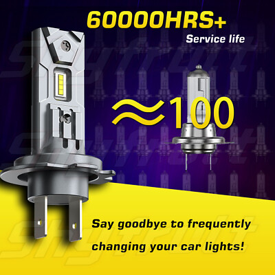 H7 LED Headlights Bulb Low Conversion Beam Kit Super Bright - Foto 8