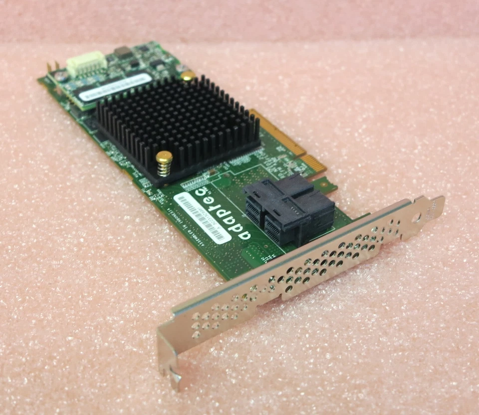 Adaptec ASR-7805 1GB Cache 6Gb/s SAS PCIe Gen 3 RAID Controller Card + Battery - Image 3 of 4