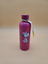 New Stainless Steel Peanuts Insulated Bottle Pink Snoopy 2024, 17oz, 500ml