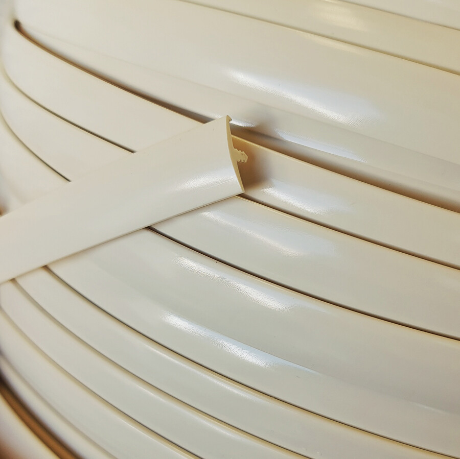 T TRIM EDGING SINGLE LIPPED KNOCK ON TRIM FOR CAMPERVAN FURNITURE BOARD