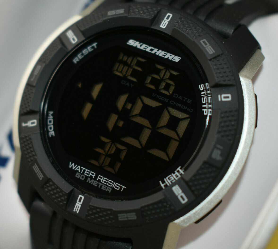 digital watch rubber band