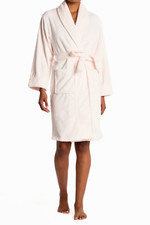 4 Daniel Buchler Women's Chevron Plush Robe Sz L