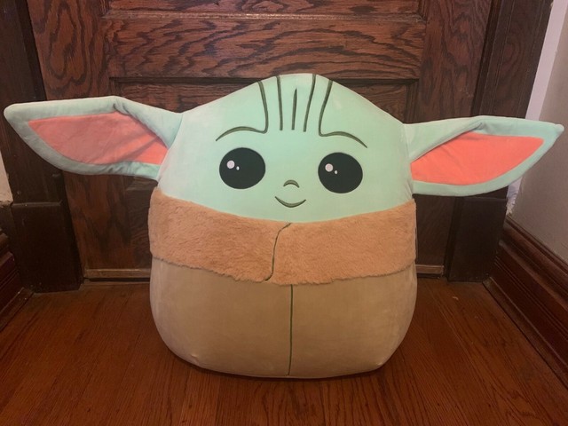 The Child Baby Yoda Jumbo XL Squishmallow 20in Star Wars Mandalorian Kellytoy for sale online | eBay