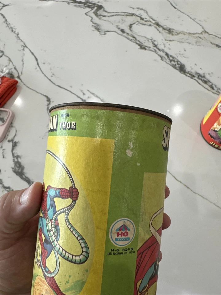 3 Marvel Spiderman W/ Thor, Captain America & Hulk 1974 Marvel Jigsaw Puzzle - Image 4 of 4