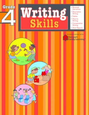 New Writing Skills: Grade 4 (Flash Kids Harcourt Family Learning)