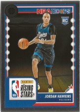 2023-24 Panini Hoops Premium Stock Jordan Hawkins RC New Orleans Pelicans